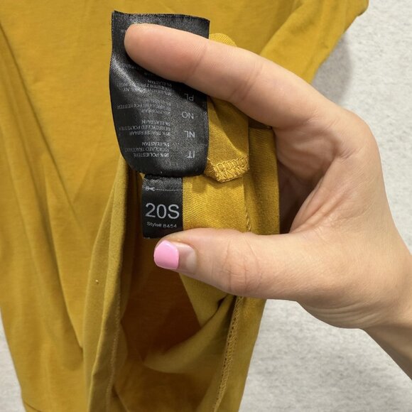 Kuhl Tank Top Womens Medium Yellow Mustard Recycled Polyester Spandex 20S 8454 - Picture 8 of 11